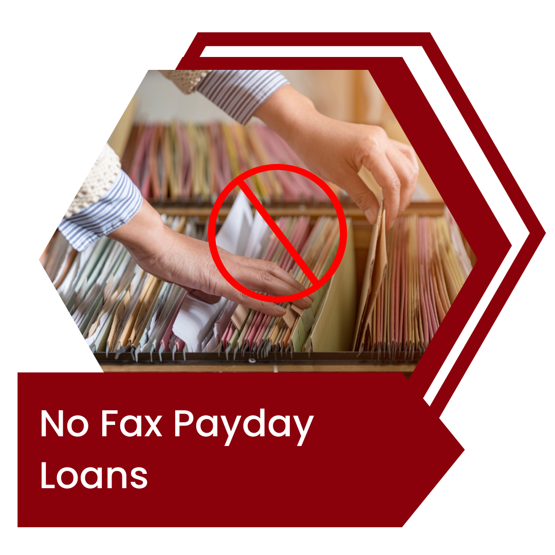 No Fax Payday Loans